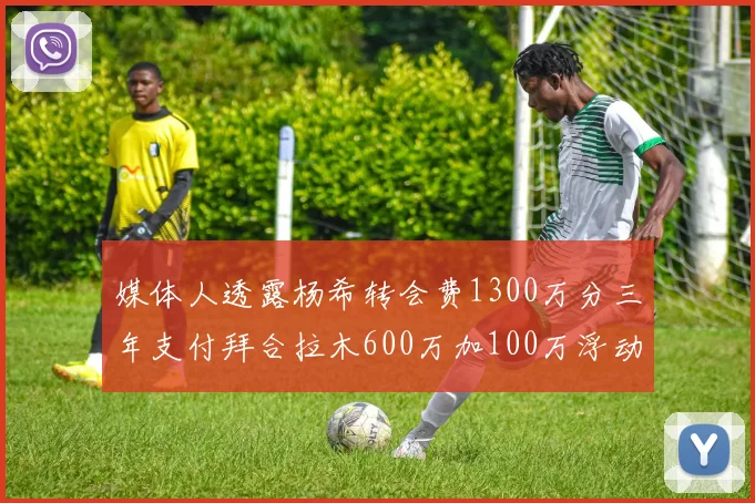 媒体人透露杨希转会费1300万分三年支付拜合拉木600万加100万浮动